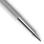 1228074 Lamy Scala Brushed Steel Rollerball Pen