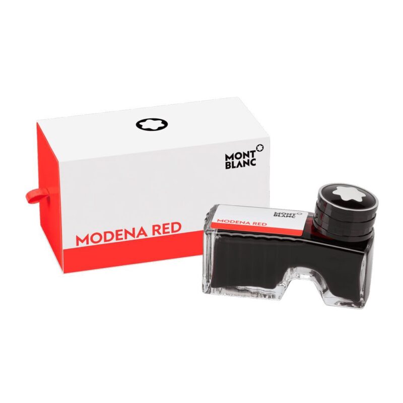 128192 Montblanc 60ml Ink Bottle- Modena Red