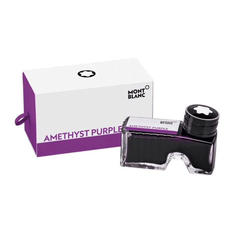128187 Montblanc 60ml Ink Bottle- Amethyst Purple