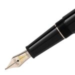 118092 Montblanc Meisterstuck Doue Geometry Classique Champagne Gold-Coated Fountain Pen