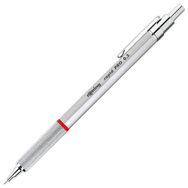 1904255 Rotring Rapid Pro Silver 0.5mm Mechanical Pencil