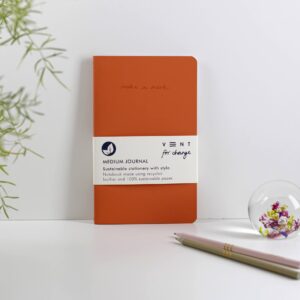 104 Vent For Change - Medium Make A Mark Notebook - Orange104 Vent For Change - Medium Make A Mark Notebook - Orange