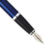 AT0456-12MS Cross Bailey Blue Lacquer Fountain Pen