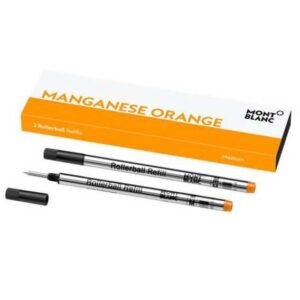 124524 Montblanc Manganese Orange Rollerball Twin Pack Refill124524 Montblanc Manganese Orange Rollerball Twin Pack Refill