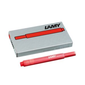 1202076 Lamy T10 Cartridges Red1202076 Lamy T10 Cartridges Red