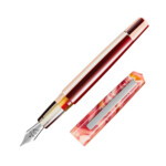 INFR-359_FP Tibaldi Infrangible Russet Red Fountain Pen