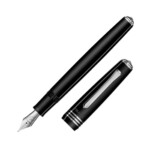 N60-237_FP Tibaldi N60 Rich Black Fountain Pen