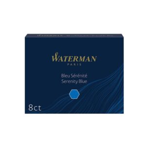 S0110860 Waterman Serenity Blue CartridgesS0110860 Waterman Serenity Blue Cartridges