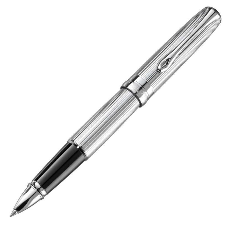 D40207030 Diplomat Excellence A2 Guilloche Chrome Rollerball