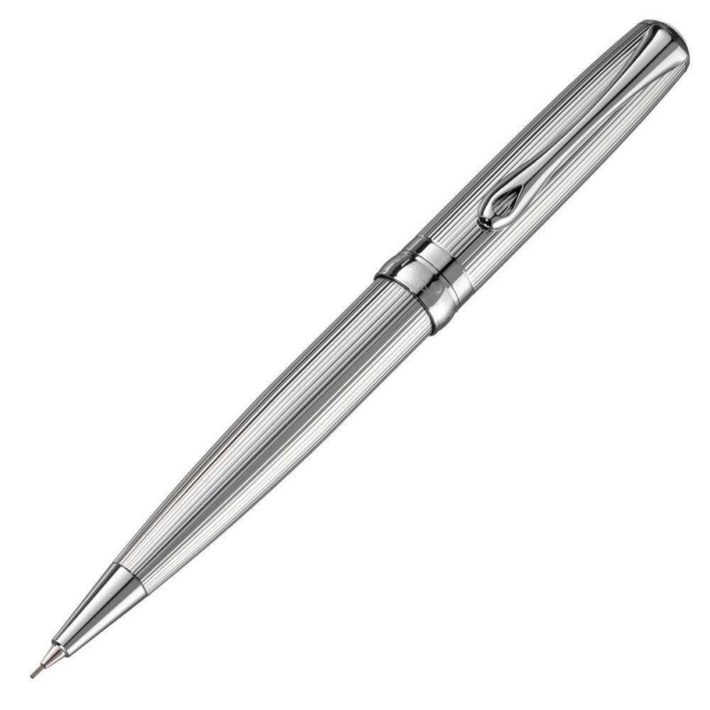 D40207040 Diplomat Excellence A2 Guilloche Chrome Ballpoint Pen