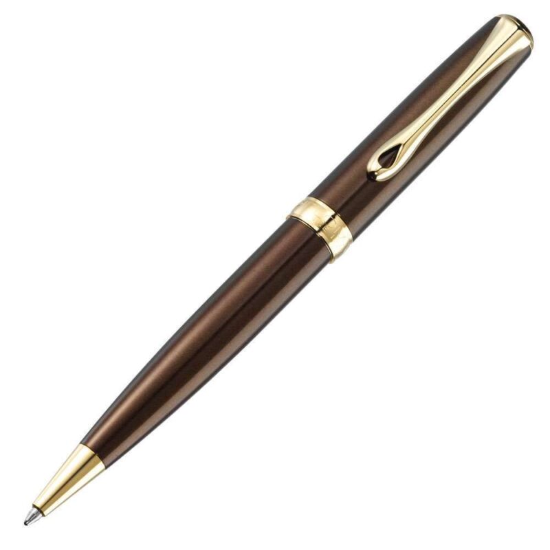 D40213040 Diplomat Excellence A2 Marrakesh Gold Trim Ballpoint Pen