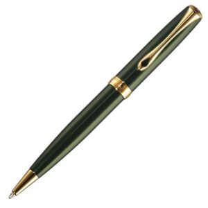 D40211040 Diplomat Excellence A2 Evergreen Gold Trim Ballpoint PenD40211040 Diplomat Excellence A2 Evergreen Gold Trim Ballpoint Pen