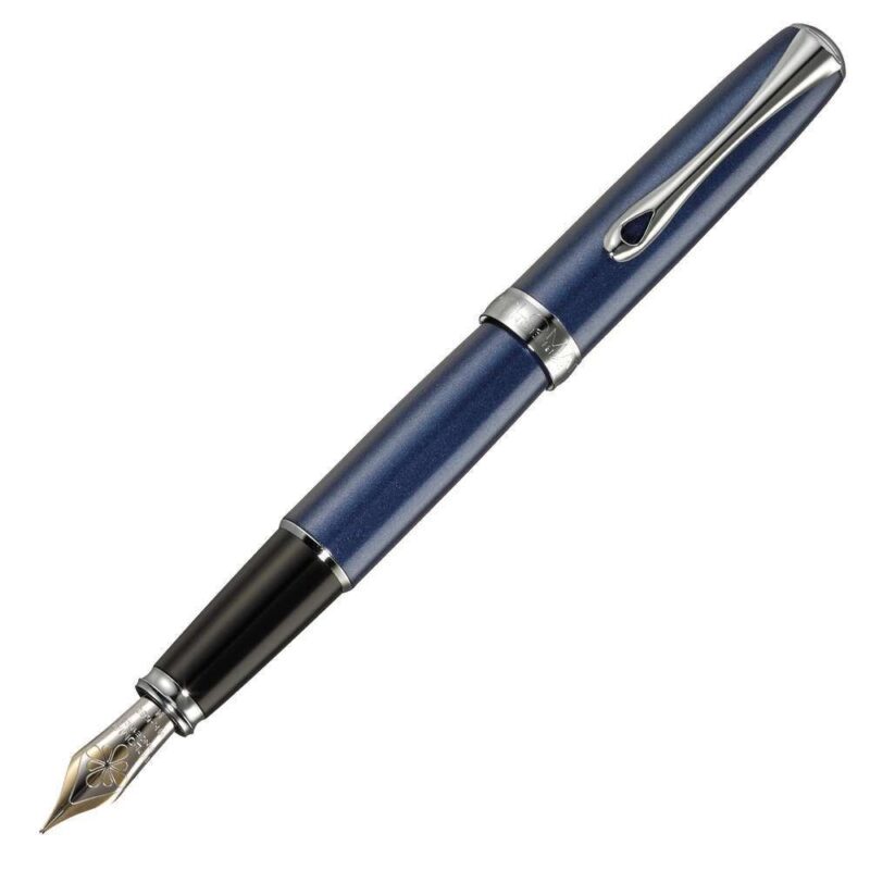 D40209013 Diplomat Excellence A2 Midnight Blue 14ct Fountain Pen