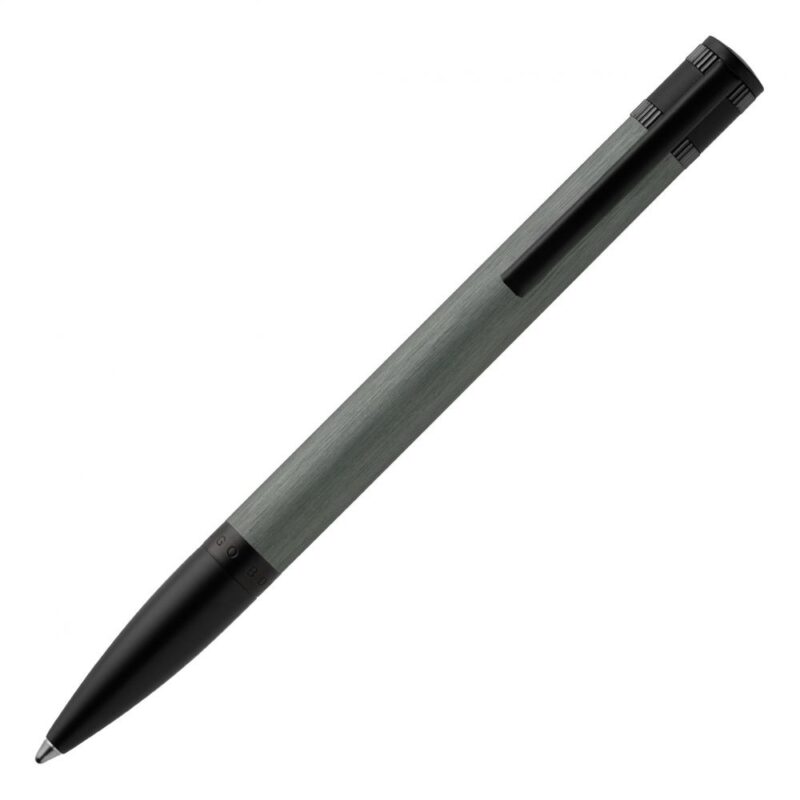 HST0034H Hugo Boss Explore Brushed Grey Ballpoint Pen
