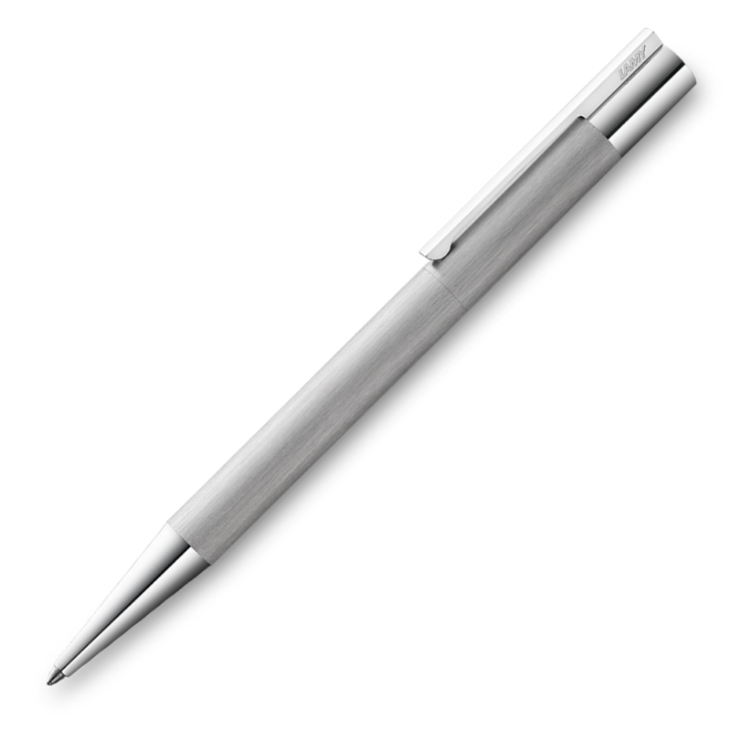 1228073 Lamy Scala Brushed Steel Ballpoint Pen
