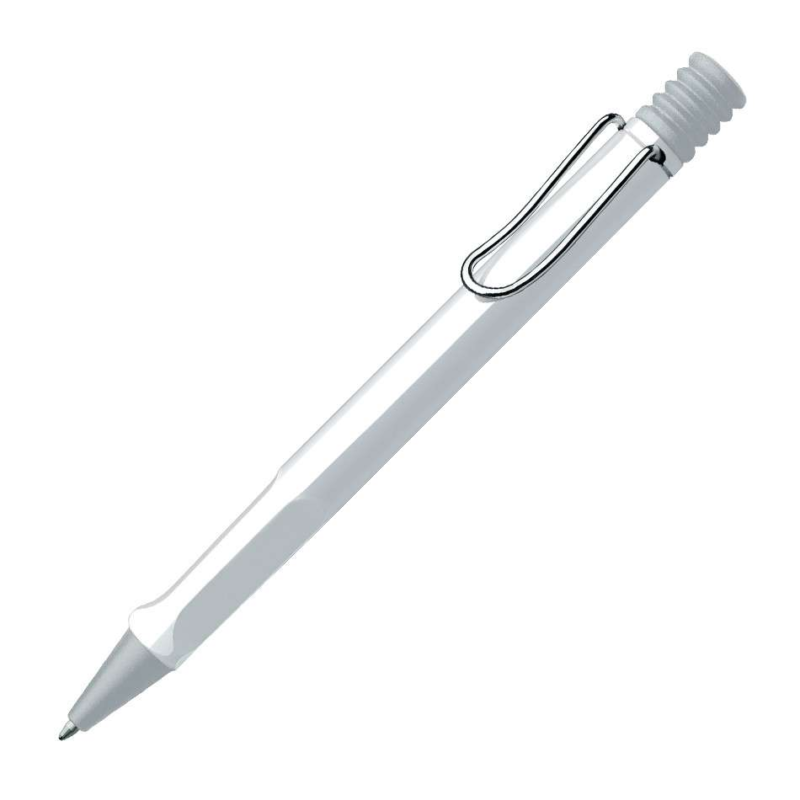 1219680 Lamy Safari White Ballpoint Pen