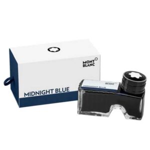128186 Montblanc 60ml Ink Bottle- Midnight Blue128186 Montblanc 60ml Ink Bottle- Midnight Blue