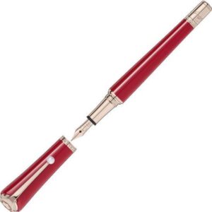 132116 Montblanc Muses Marilyn Monroe Special Edition Red Fountain Pen132116 Montblanc Muses Marilyn Monroe Special Edition Red Fountain Pen