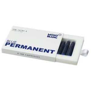 128208 Montblanc Permanent Blue Ink Cartridges128208 Montblanc Permanent Blue Ink Cartridges