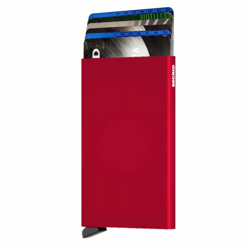 C-Red Secrid Card Protector- Red