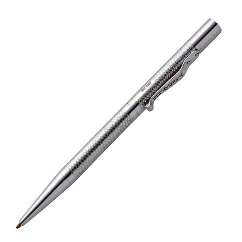 941622 Yard-O-Led Viceroy Standard Barley Sterling Silver Ballpoint Pen