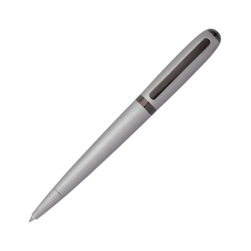 HSY2434B Hugo Boss Contour Brushed Chrome Ballpoint pen