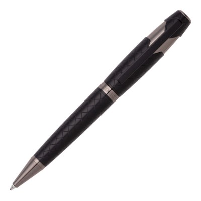 HSS2524A Hugo Boss Chevron Black Ballpoint pen