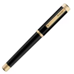 ISZEIRIY Montegrappa Zero Black Gold Trim Rollerball Pen