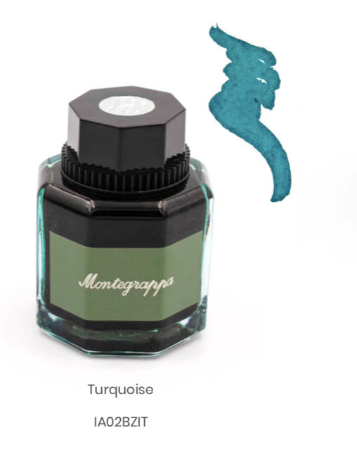 IA02BZIT Montegrappa Turquoise 50ml Ink Bottle