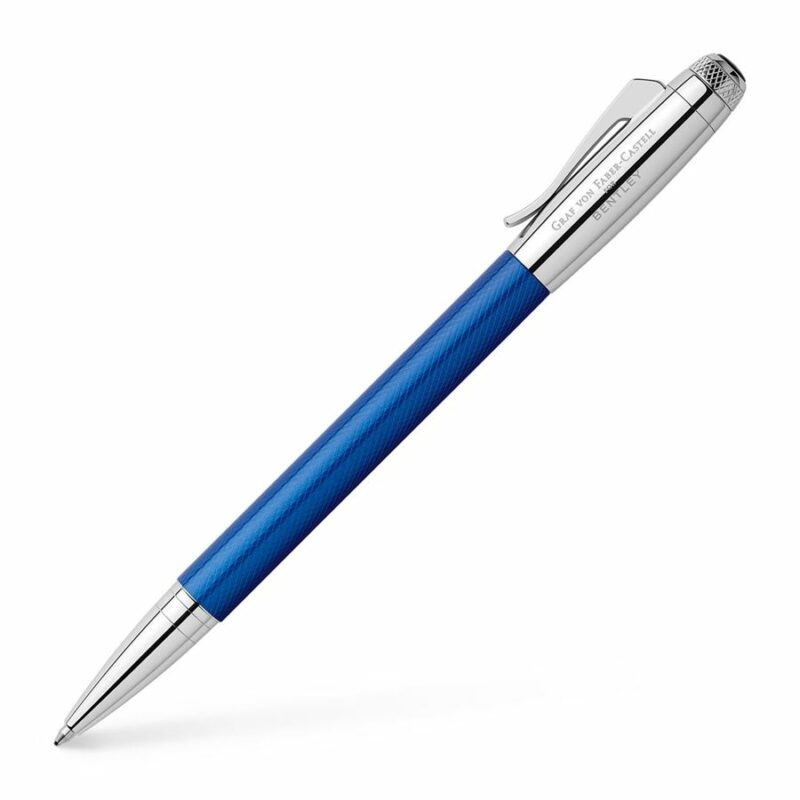 141749 Graf Von Faber Castell - Bentley Sequin Blue Ballpoint Pen