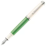 PK-818209 Pelikan Souveraen M605 Green and White Fountain Pen