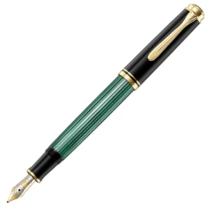 PK-994863 Pelikan Souveraen M400 Black and Green Fountain PenPK-994863 Pelikan Souveraen M400 Black and Green Fountain Pen