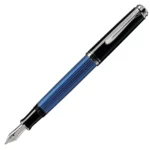 PK-932822 Pelikan Souveraen M405 Blue and Black Fountain Pen