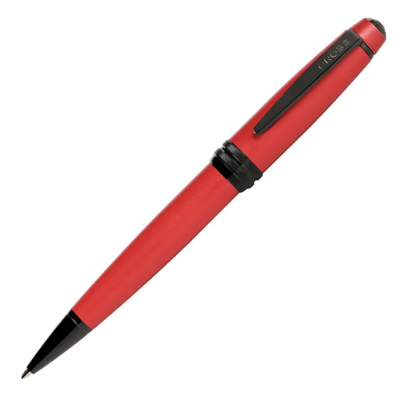 AT0452-21 Cross Bailey Matte Red Black Trim Ballpoint Pen