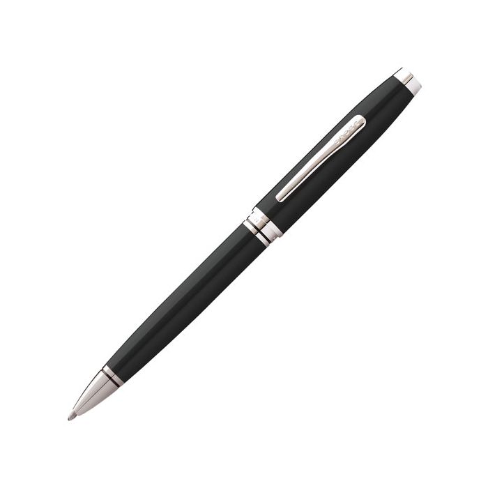 AT0662-6 Cross Coventry Black and Chrome Ball Pen