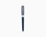 D-412104MTPS S.T. Dupont Line D Gulf Blue & Palladium Rollerball Pen