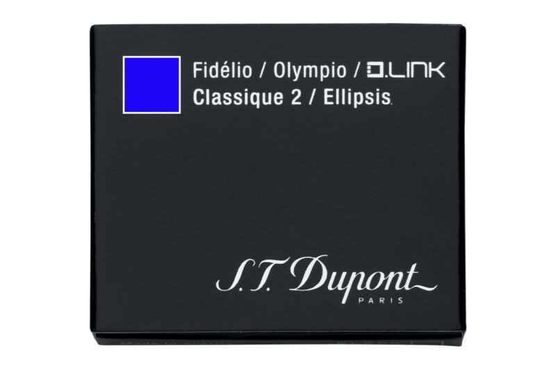D-040112TPS S.T. Dupont Royal Blue Ink Cartridges
