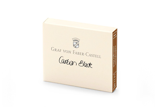 141100-TPS Graf von Faber-Castell Carbon Black Ink Cartridges