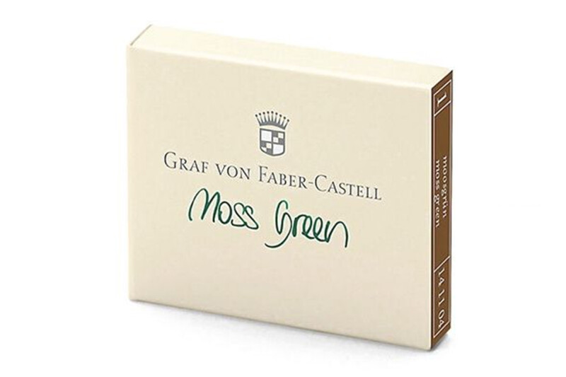 141104-TPS Graf von Faber-Castell Moss Green Ink Cartridges