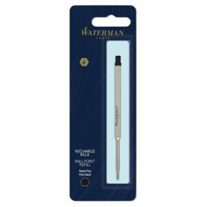 1964017 Waterman Black Fine Ballpoint Pen Refill1964017 Waterman Black Fine Ballpoint Pen Refill