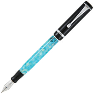 CK45342 Conklin Duragraph Fountain Pen Turquoise Nights - MCK45342 Conklin Duragraph Fountain Pen Turquoise Nights - M