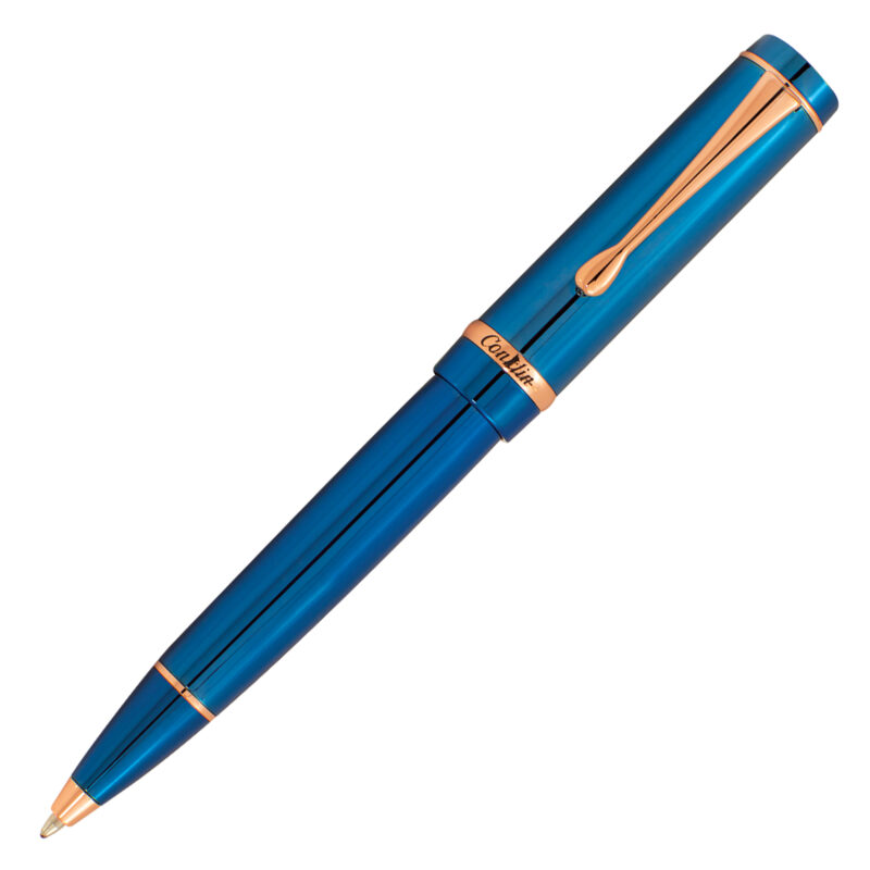 CK72017 Conklin Duragraph Metal Ballpoint Pen PVD Blue