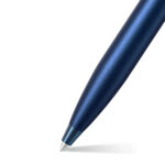 E2937151 Sheaffer 100 Satin Blue Ballpoint Pen