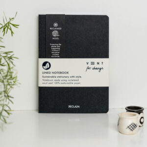 003 Vent For Change Reclaim A5 Notebook- Black003 Vent For Change Reclaim A5 Notebook- Black