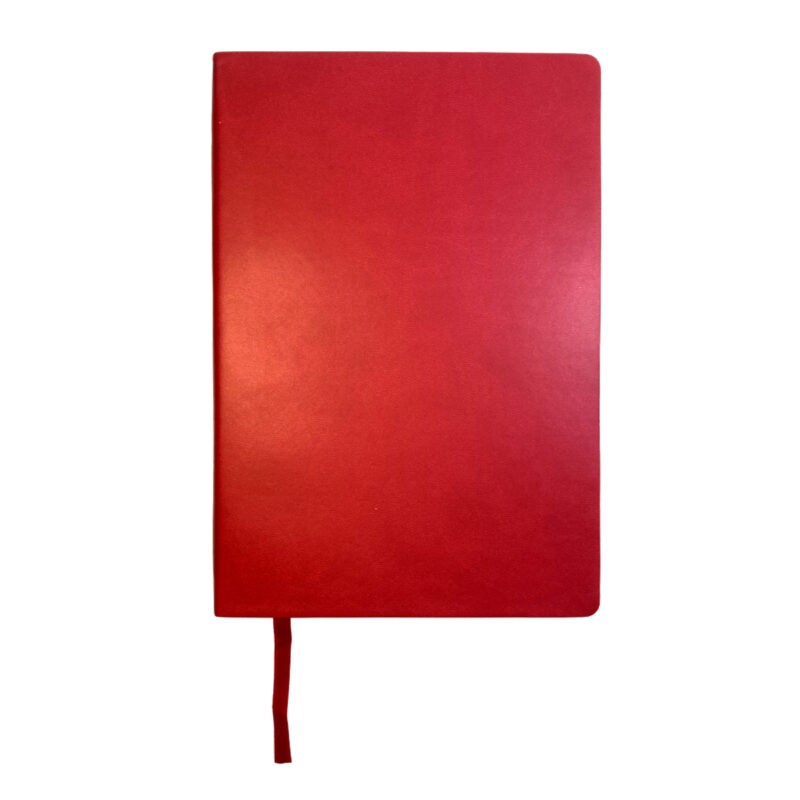 KSRED Kingsley Red A5 Softback Notebook